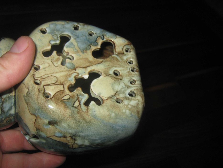 Сувенирная ароматница,керамика.На подарок.