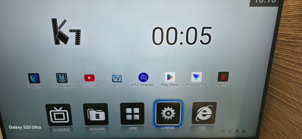 Box Mecool K7 Hibrid