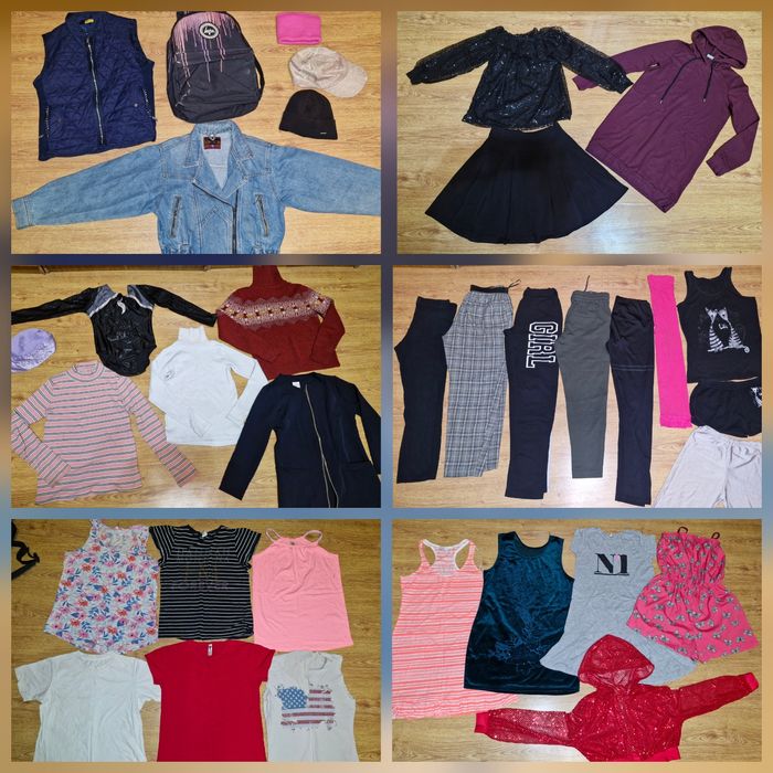 8-10років 130-140см пакет речей дівчинкі