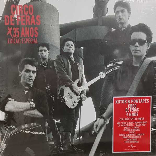 Xutos & Pontapés Circo Feras Ed. Especial 35 Anos - Vinil LP + CD + K7