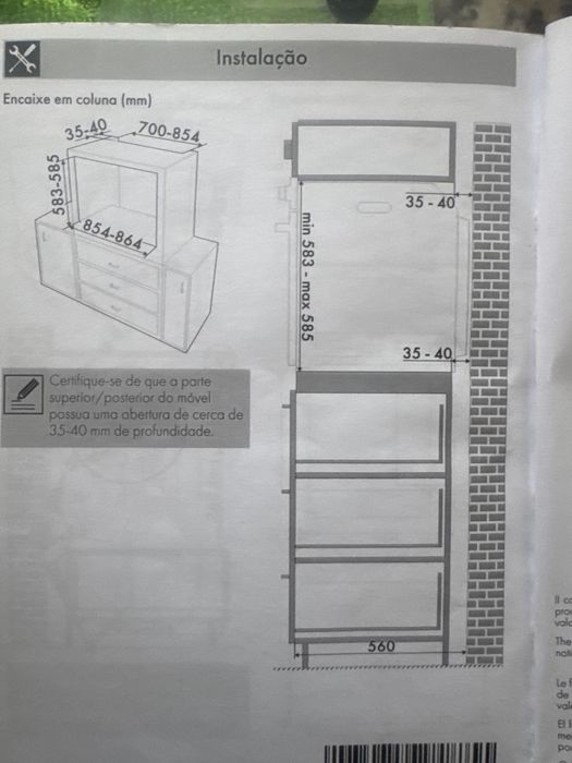 Horno para empotrar