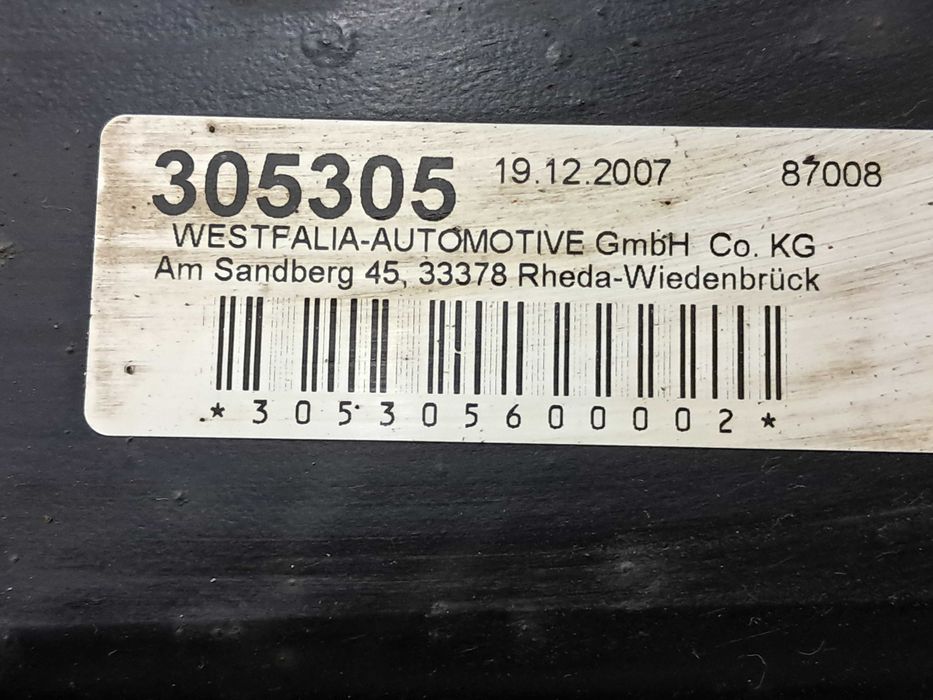 Westfalia 305305 belka hak moduł sterownik Hella AUDI A4 B8 A5 8T