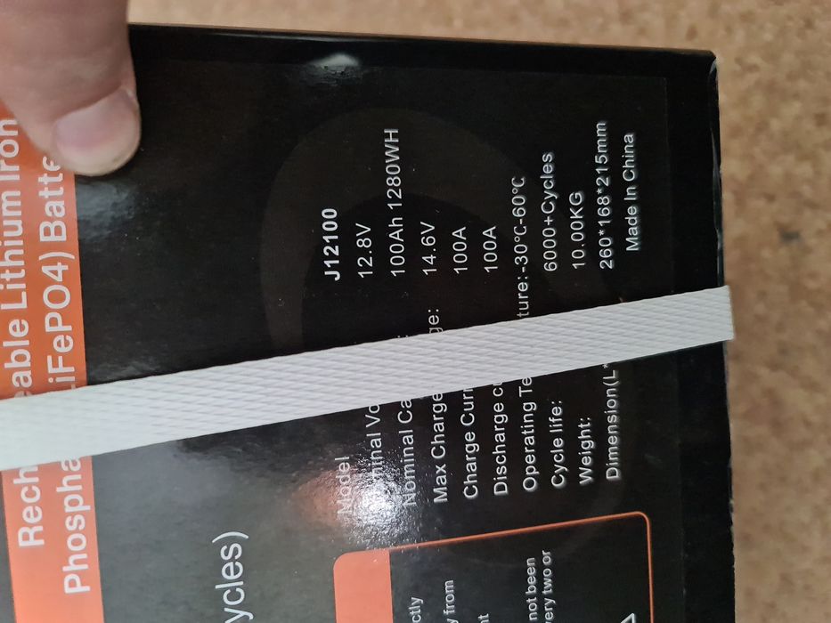 Акумулятор LiFePO4 JSD Solar 100 Ah 12 V