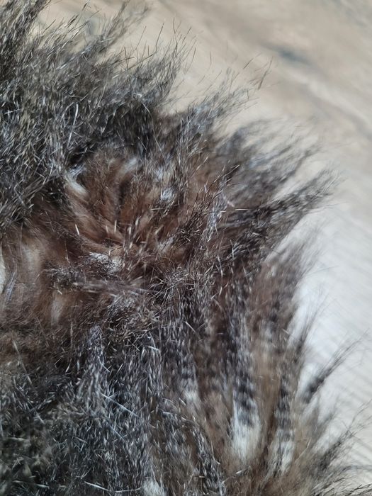 Zimowa czapka z futerkiem