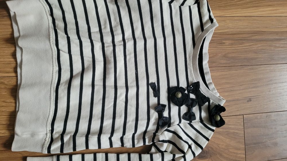 Bluza Next z kokardkami 134