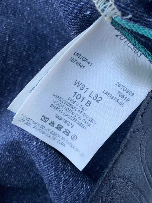 Lee 101 Blue Japanese Weft 13OZ Made in Italy | Японські Сельвідж Lee