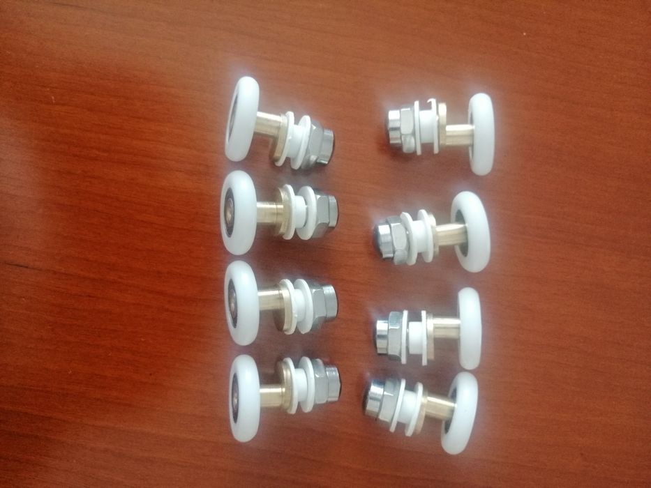 Rodas para portas deslizantes vidro 6 mm