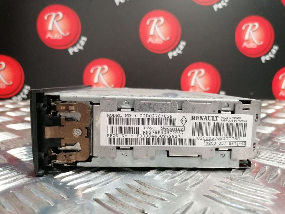 Radio Renault Clio Ii Caixa (Sb0/1/2_)
