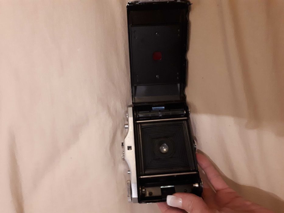 Duas maquinas vintage fotografica e filmar