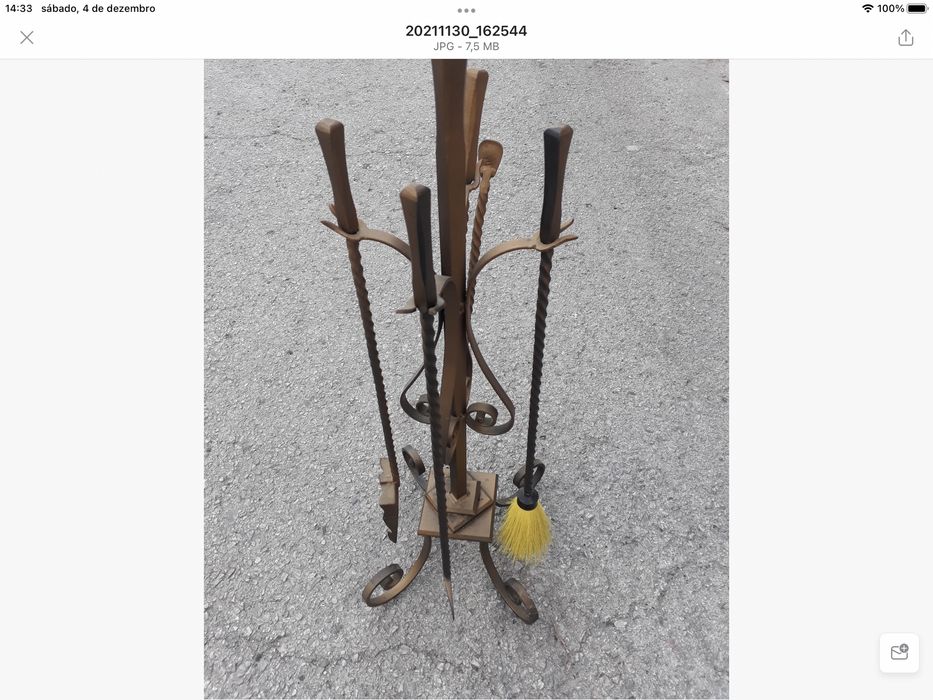 Kit limpeza de Lareira