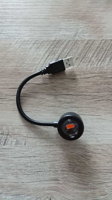 Гибкая USB лампа светильник цвет заката