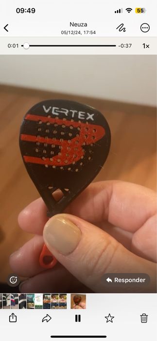 Porta chaves Raquete Padel