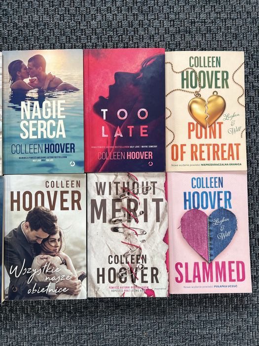 Colleen Hoover 6 książek zestaw