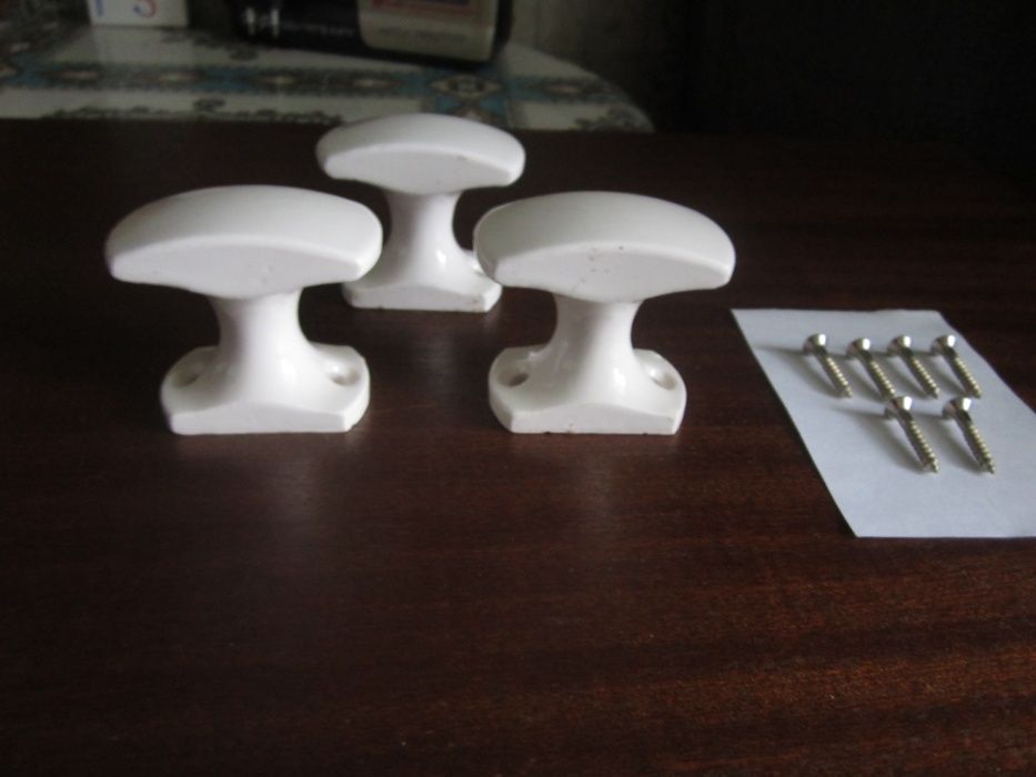 Ручки для дверей  фарфоровые, СССР