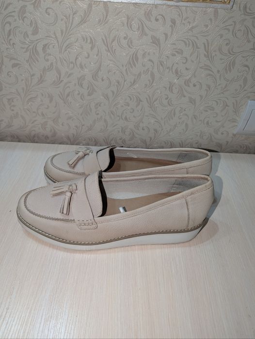 Лофери marks and Spencer шкіра туфлі 43р по уст 28 см ширина 9 см