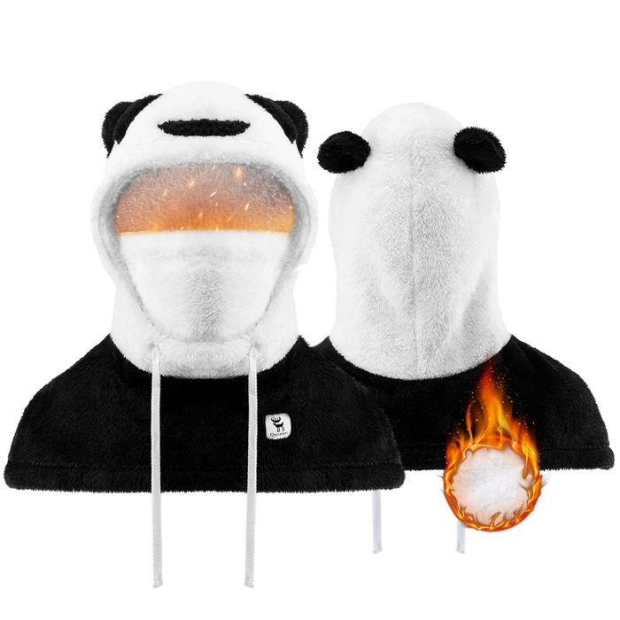 Kominiarka Polarowa Maska Na Twarz Panda Qunature Yp103-S