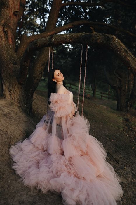 Будуарна сукня для вагітних в оренду | Фотосесія вагітності