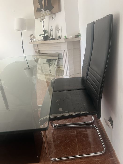 Mesa de jantar retantular