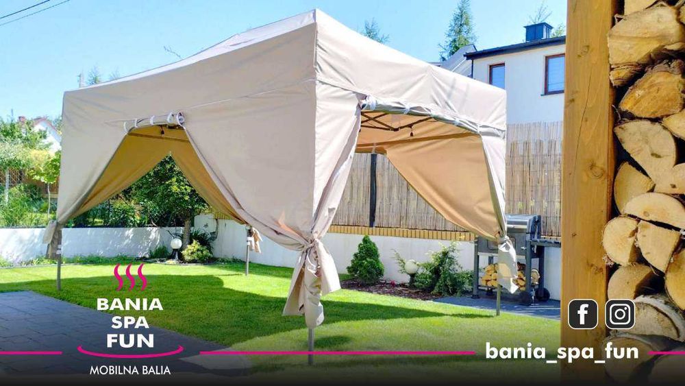 Bania Balia Jacuzzi Spa Ruska Bania, Namiot, Masaż - wynajem