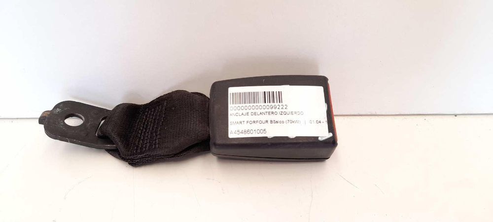 Travamento Do Cinto Dianteiro Esquerdo Smart Forfour