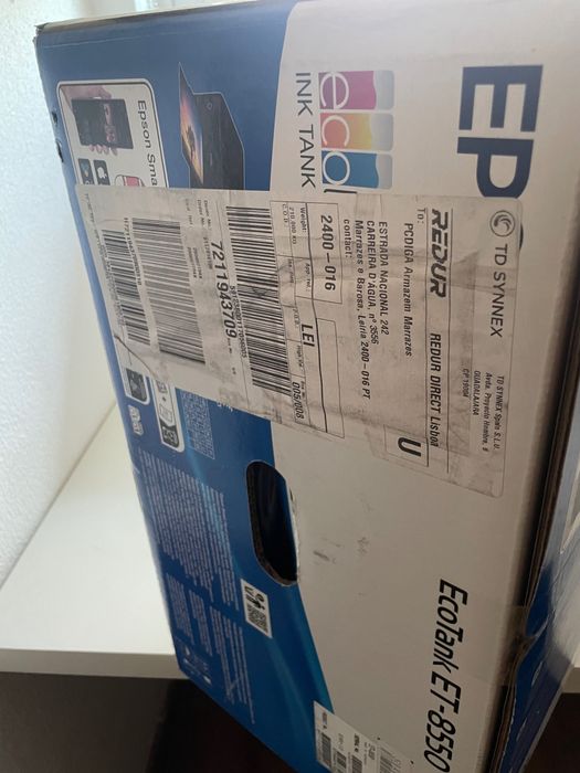 Epson EcoTank ET-8550 A3+. Novo, Selado
