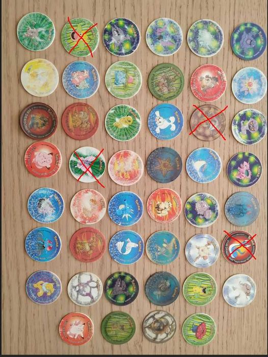 Tazos Pokémon 2nd parte