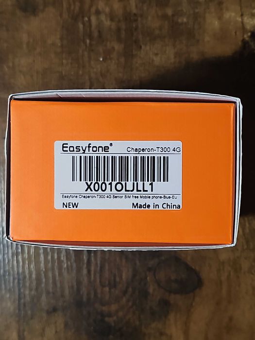 Easyfone T300 4G odblokowany telefon komórkowy z dużymi przyciskami