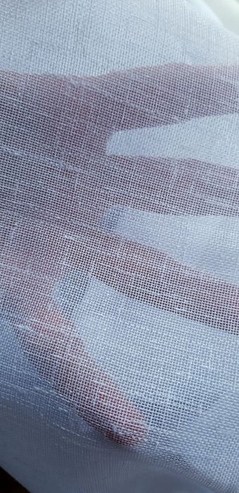 Тюль/гардина льон до підвіконня