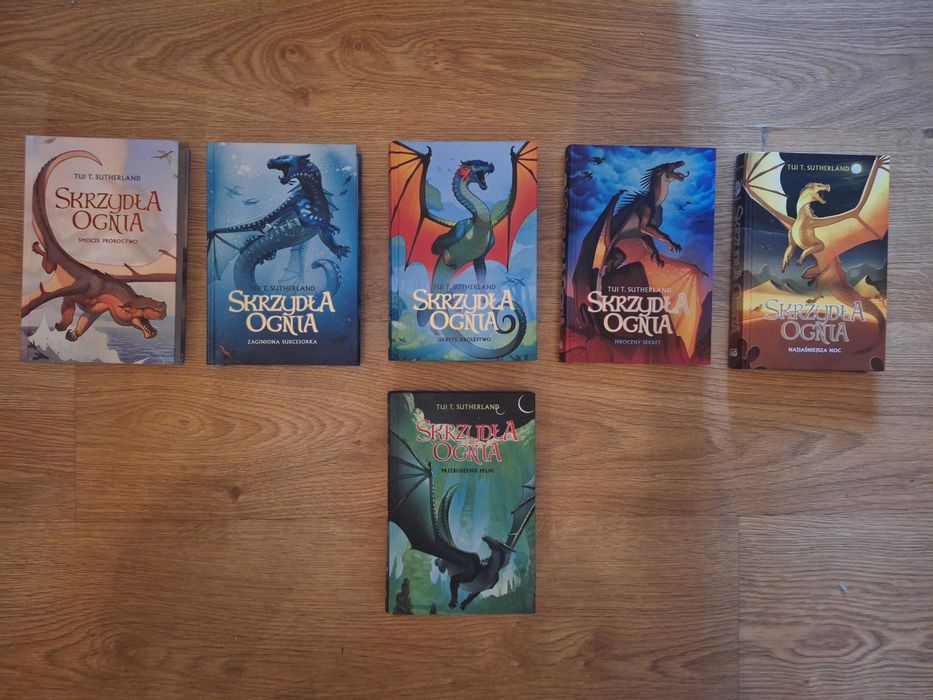 Skrzydła Ognia Tui T. Sutherland tomy 1-6