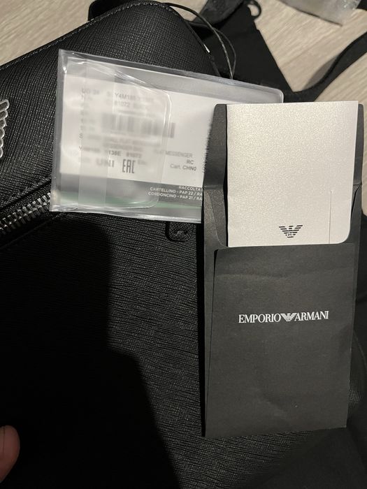 Сумка через плече Emporio Armani оригінал