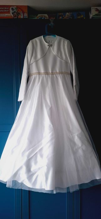 Sukienka komunijna i bolerko