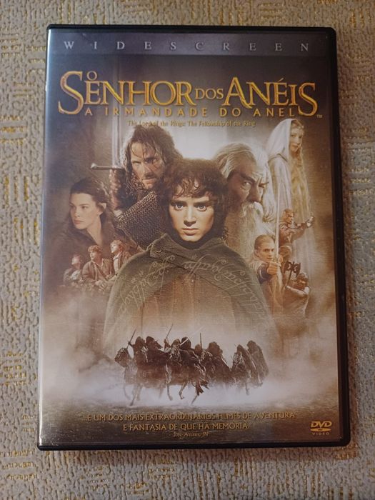 Coleção da trilogia O Senhor dos aneis - DVD