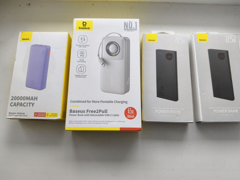 Powerbank Baseus  20000mah і 10000mah