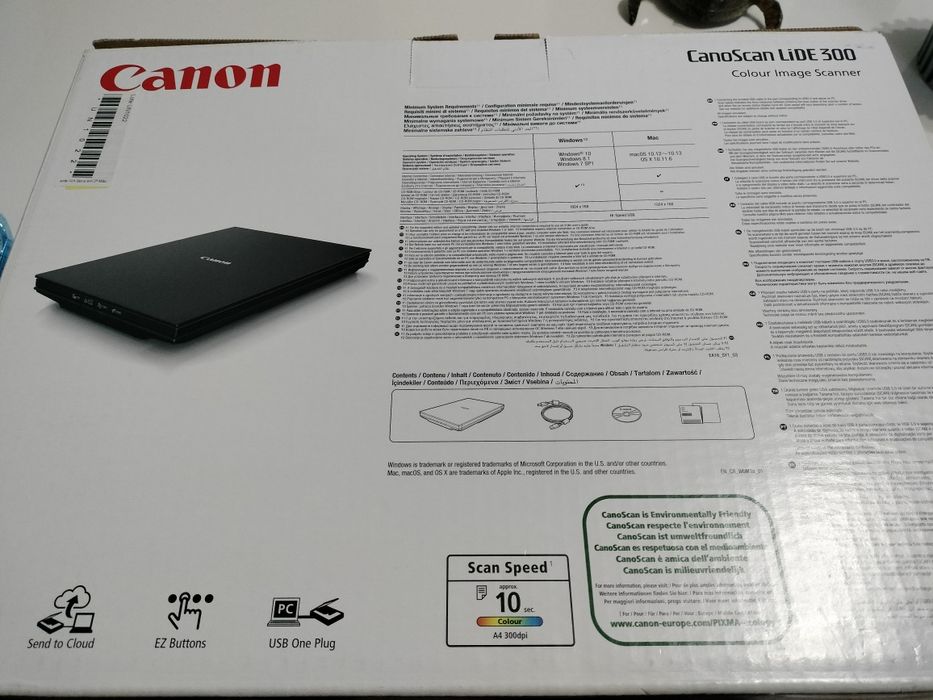 Scanner Canon LiDe 300 - NOVO