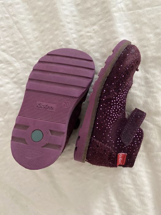 Sapatinhos roxos kickers - eur 20