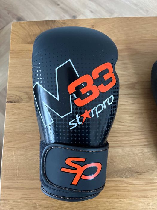 Rękawice bokserskie Starpro M33 8 oz – czarne