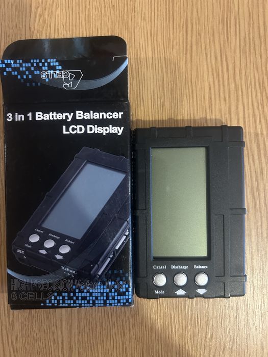 Тестер акамуляторів 3 в 1 LCD Display