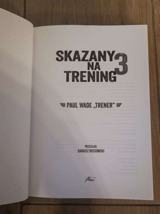 Skazany na trening 3. Paul Wade "trener"