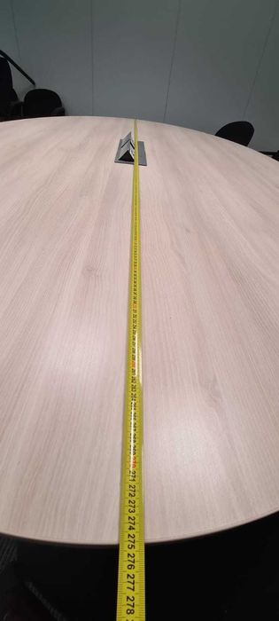 Stół konferencyjny multimedialny 275 x 160 cm dąb sonoma