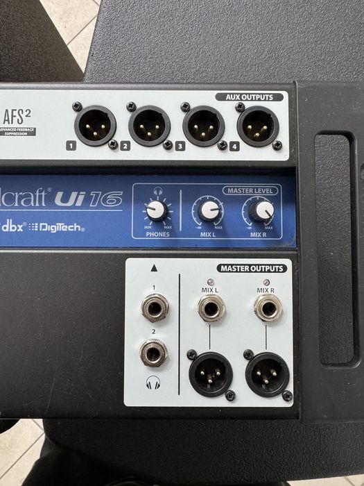 Soundcraft Ui16 — цифровий мікшерний пульт, 16 каналів