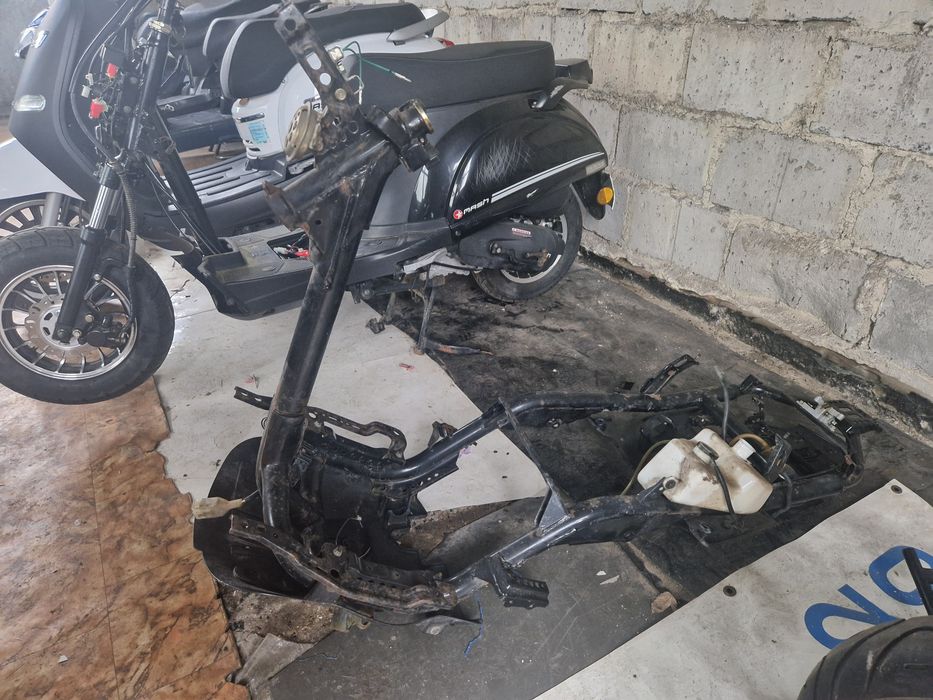 Rama + dokumenty skuter Kymco Agility 50 2014 rok