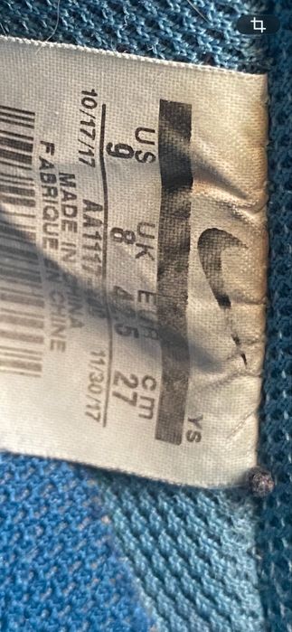 Чоловічі кросівки “NIKE”AIR розмір 42,5.