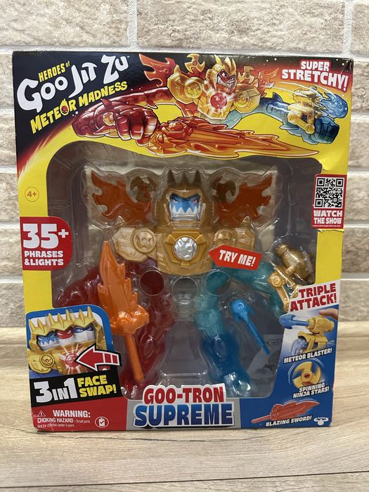 Фігурка Гуджитсу Гутрон Суприм Метеор Меднес Heroes of Goo Jit Zu Meteor Madness Goo-Tron Supreme