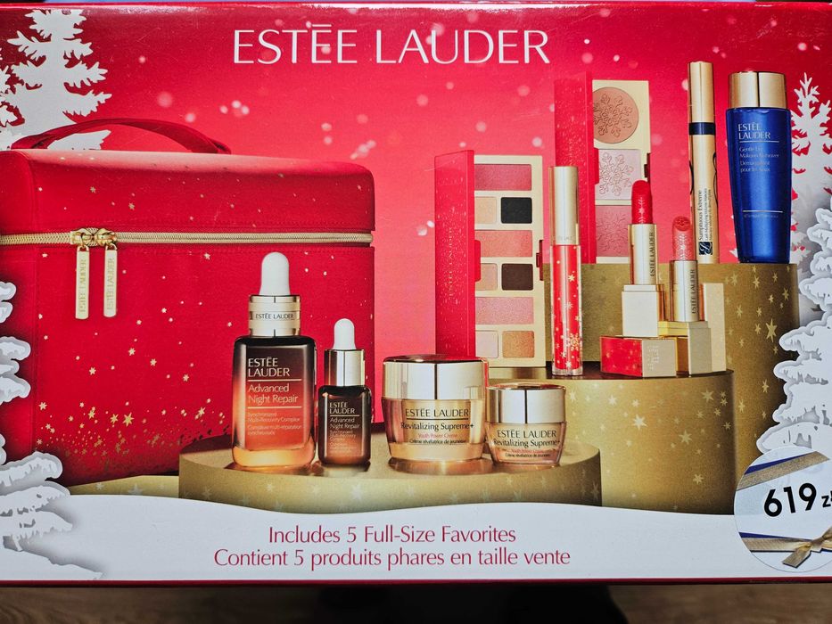 Blockbuster Estee Lauder 2022 kuferek z kosmetykami
