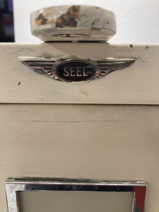 Arquivador “SEEL”, metal, vintage