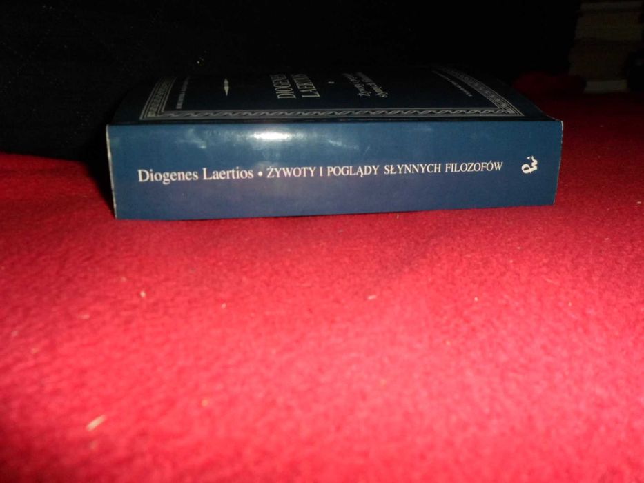 Żywoty i poglądy słynnych filozofów Diogenes Laertios [Biblioteka Klas
