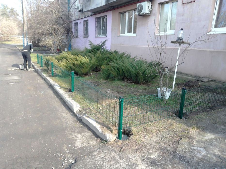 Заборы из сварной 3д сетки