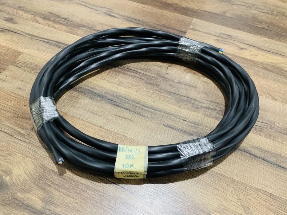 Кабель медный Ввг нг-Ls 3х6