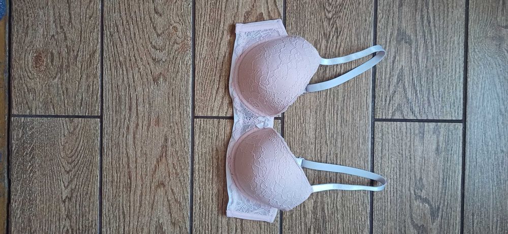 Różowy biustonosz Janina r. 80 B push up