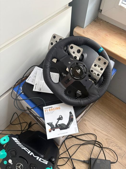 Logitech G29 + nakładka F1/GT3, NA GWARANCJI